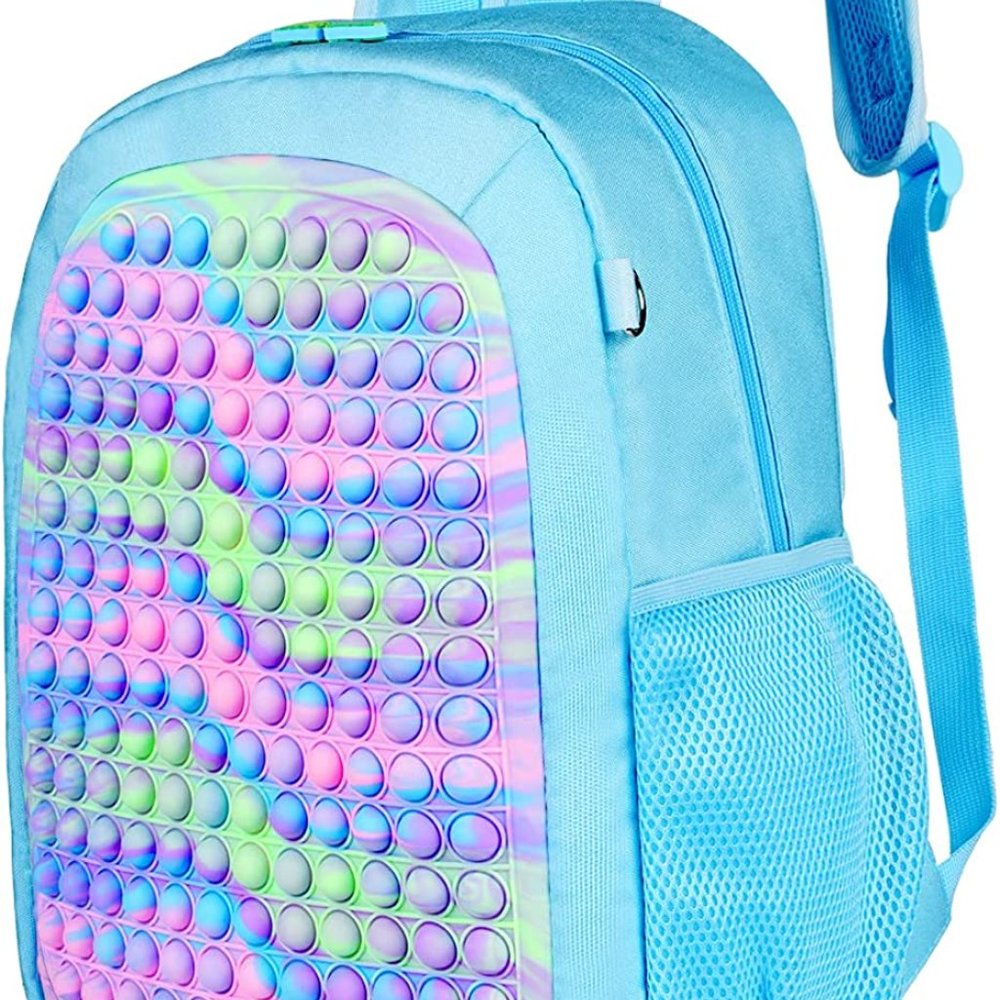 New Pop School Backpack for Girls or Boys, Large Capacity Lightweight BackPack - Picture 5 of 8